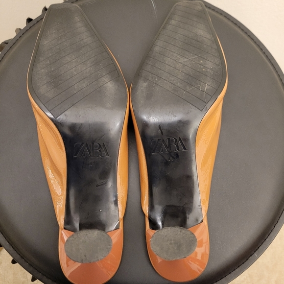 Zara Orange Mules - Picture 6 of 12